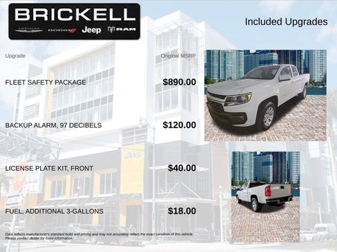 Used 2022 Chevrolet Colorado LT w/ Fleet Safety Package RWD image 5