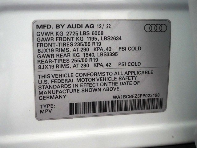 Used 2023 Audi Q4 e-tron Premium Plus w/ Premium Plus RWD image 63