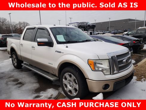 Used 2011 Ford F150 Lariat w/ Lariat Chrome Pkg image 2