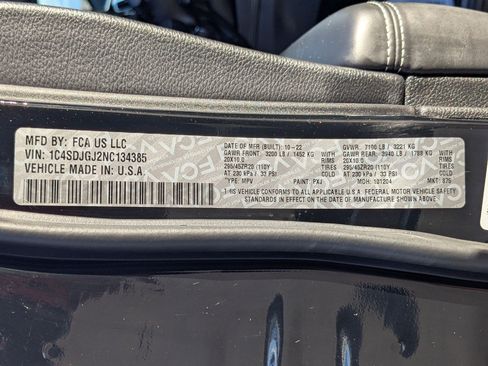 Used 2022 Dodge Durango SRT w/ Technology Group image 30