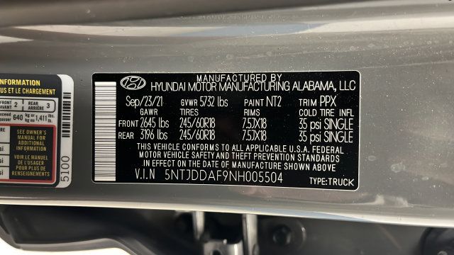 Used 2022 Hyundai Santa Cruz SEL Premium AWD/4WD image 36