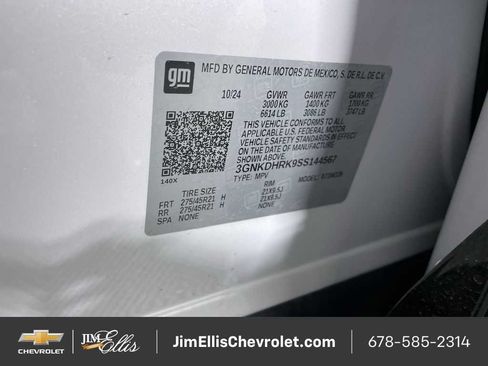 New 2025 Chevrolet Blazer EV RS RWD image 67