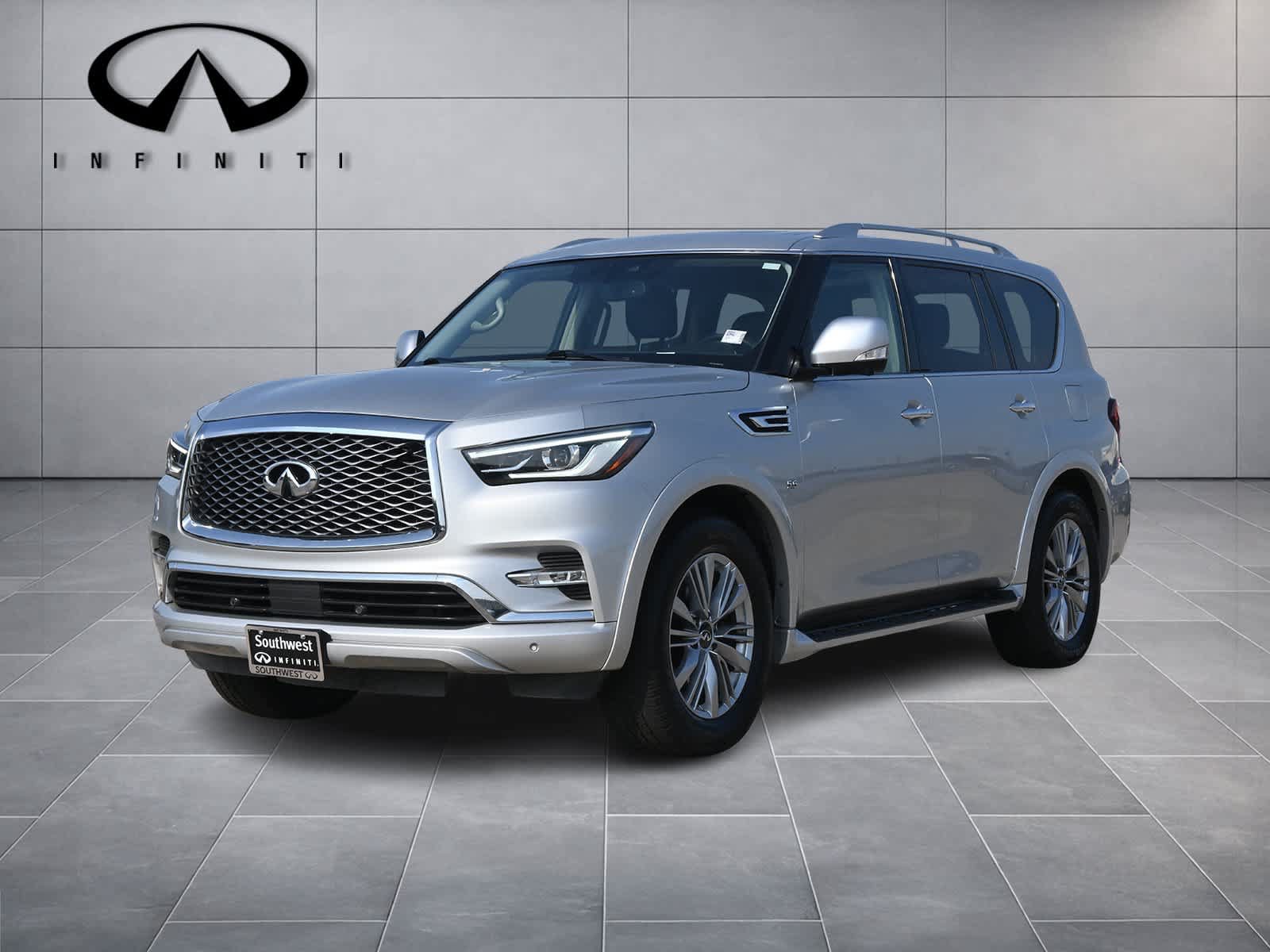 Used 2019 INFINITI QX80 Luxe w/ Proassist Package RWD image 1