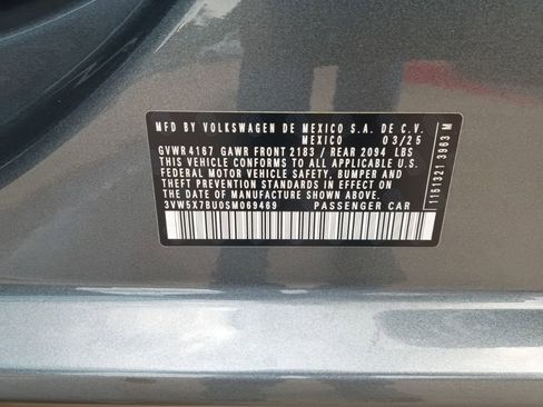 Used 2025 Volkswagen Jetta S FWD image 3