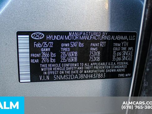 Used 2022 Hyundai Santa Fe SEL image 43