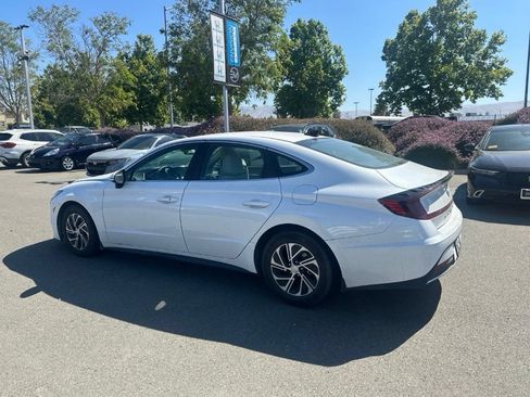 Used 2021 Hyundai Sonata Blue FWD image 4