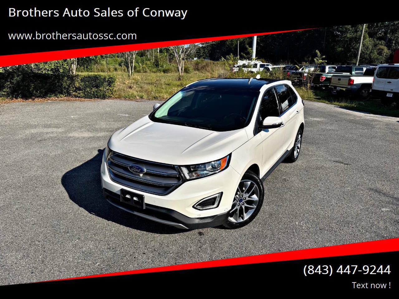 Used 2016 Ford Edge Titanium w/ Equipment Group 302A FWD image 1
