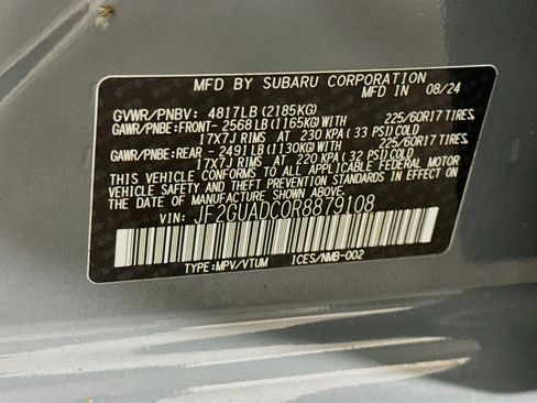 Certified 2024 Subaru Crosstrek 2.0i Premium w/ Crosstrek Mirror Package AWD/4WD image 33