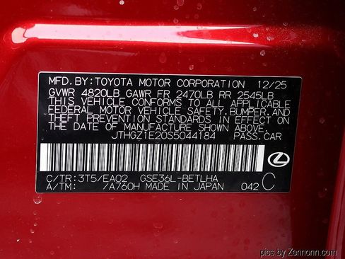 New 2025 Lexus IS 350 F Sport image 29