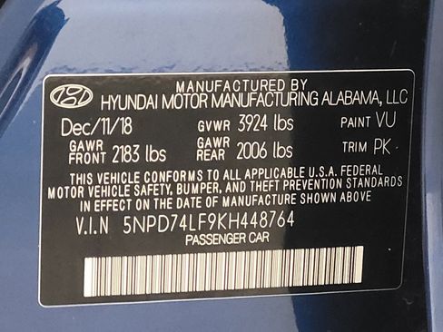 Used 2019 Hyundai Elantra SE image 33