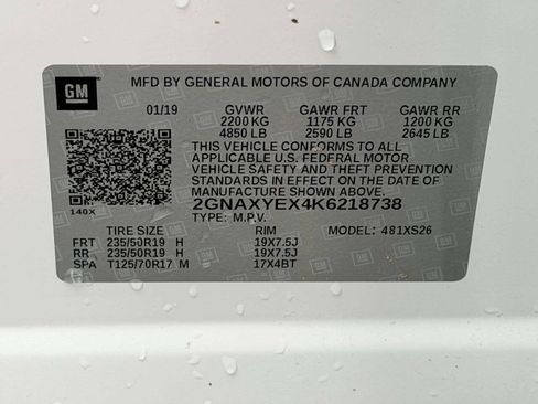 Used 2019 Chevrolet Equinox Premier AWD/4WD image 22