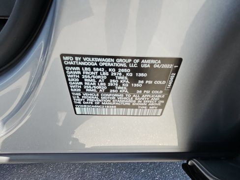 Used 2022 Volkswagen Atlas Cross Sport SE AWD/4WD image 36