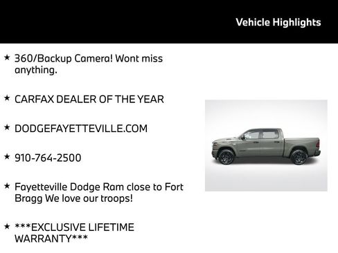 Used 2026 RAM 1500 Big Horn AWD/4WD image 5