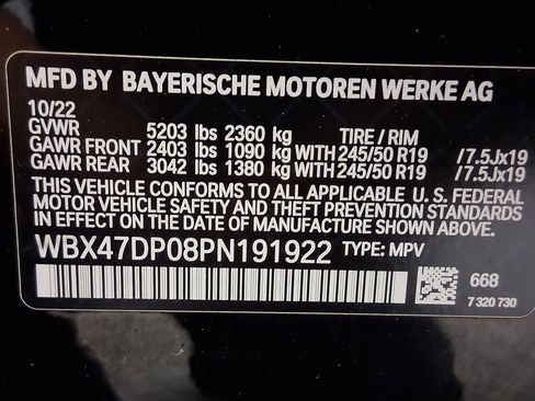 Certified 2023 BMW X3 sDrive30i w/ Convenience Package w/ZPA RWD image 20