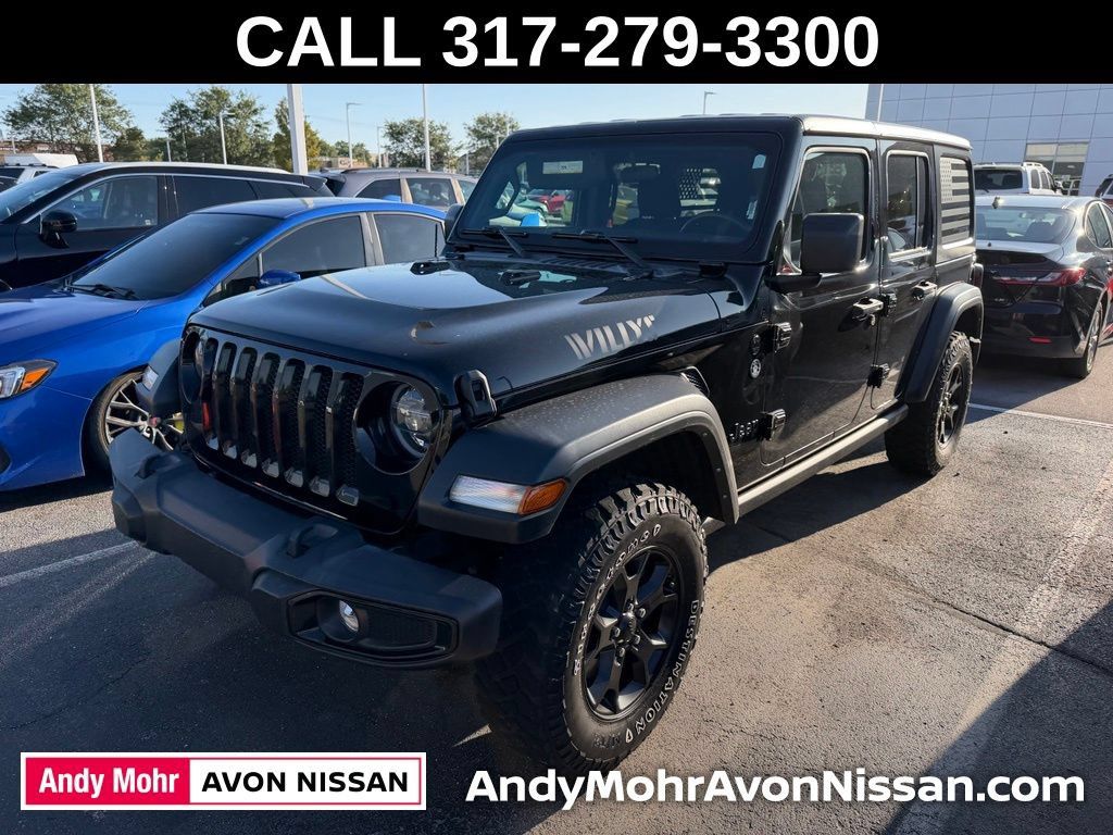Used 2021 Jeep Wrangler Unlimited Sport AWD/4WD image 3