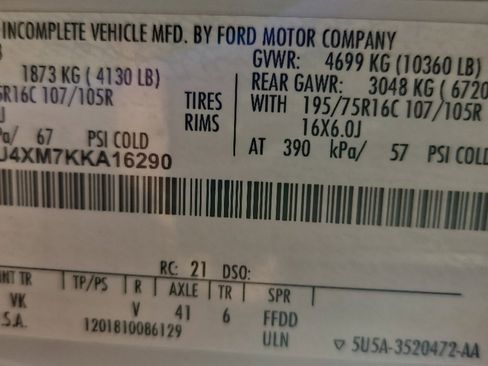 Used 2019 Ford Transit 350 XL image 74