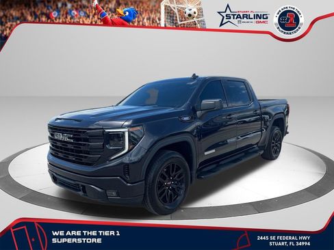 Certified 2025 GMC Sierra 1500 Elevation w/ LPO, Elevation Black Package RWD image 1