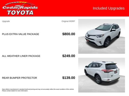 Used 2018 Toyota RAV4 XLE w/ Plus Extra Value Package AWD/4WD image 6