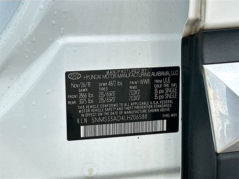 Used 2020 Hyundai Santa Fe SEL w/ Cargo Package image 28