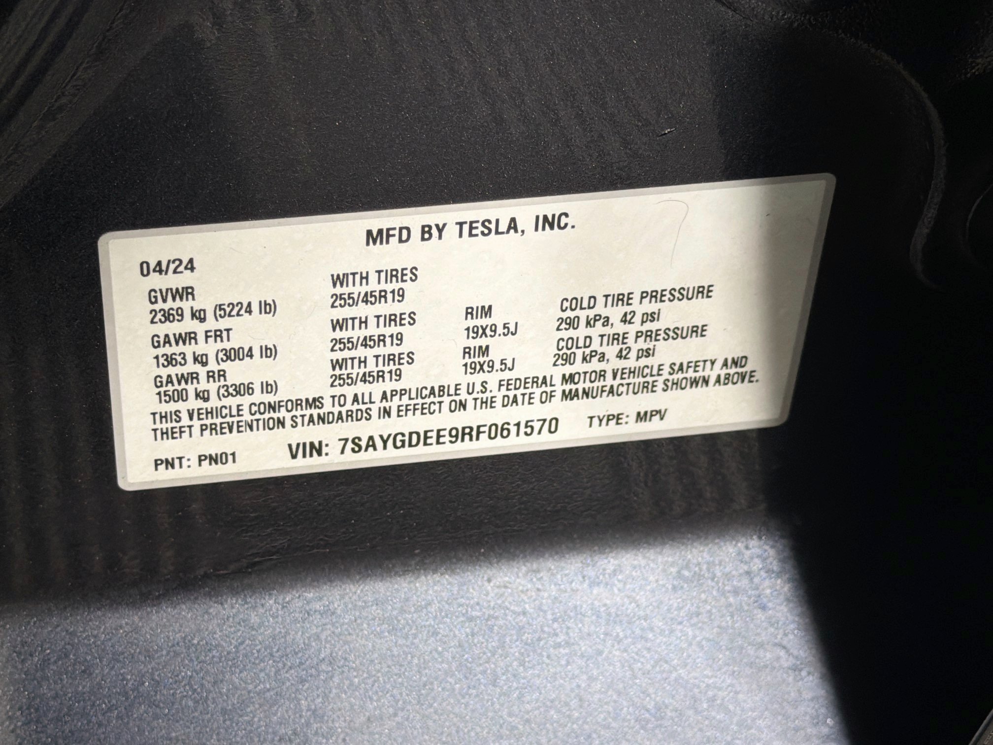 Used 2024 Tesla Model Y Long Range AWD/4WD image 12