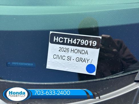 New 2026 Honda Civic Si image 31