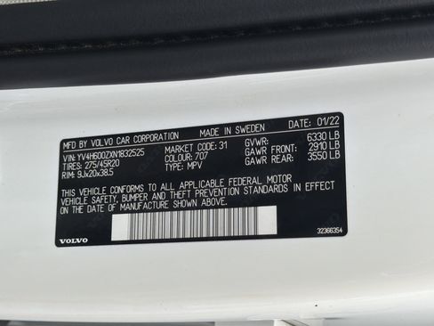 Used 2022 Volvo XC90 T8 Inscription Expression AWD/4WD image 37