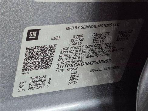Used 2021 GMC Sierra 1500 Elevation RWD image 23