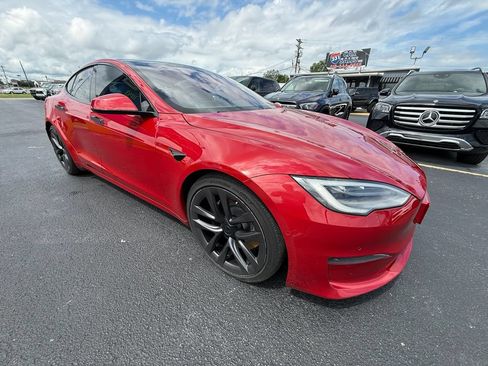Used 2021 Tesla Model S Plaid AWD/4WD image 1