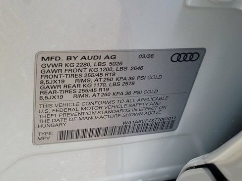 Certified 2026 Audi Q3 quattro 2.0T AWD/4WD image 32