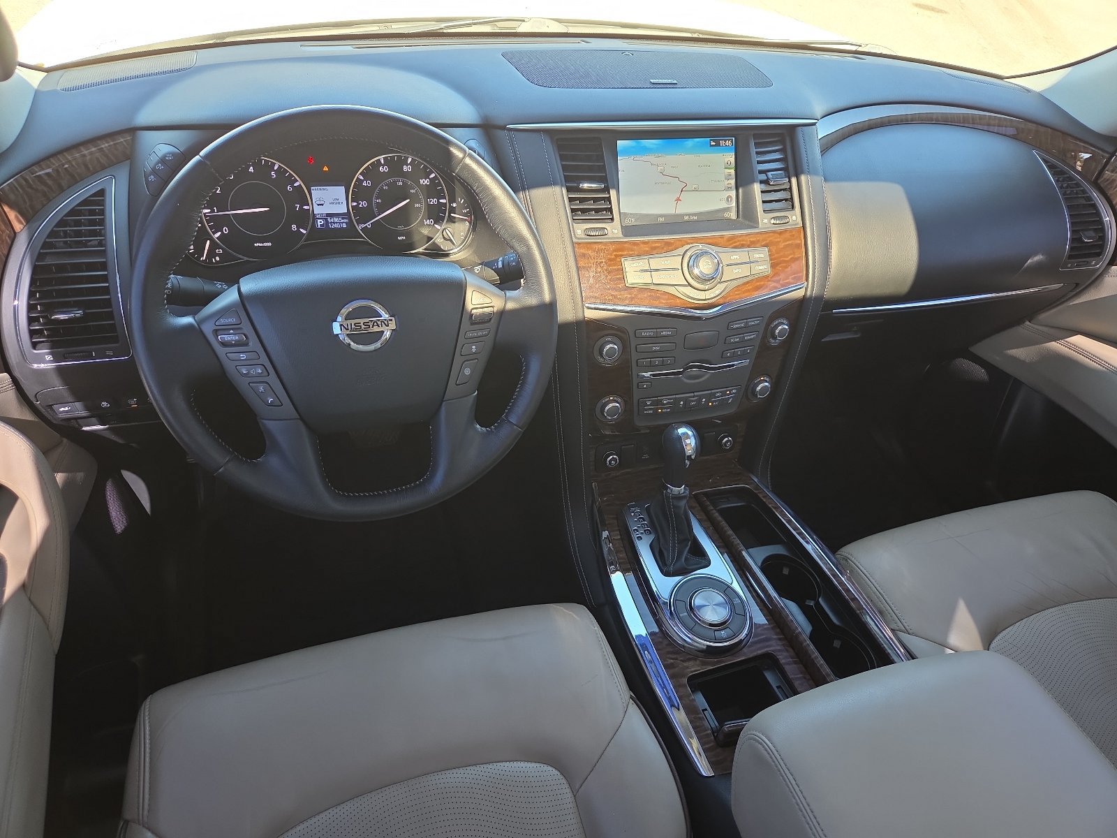 Used 2020 Nissan Armada Platinum w/ Captain's Chairs Package RWD image 12