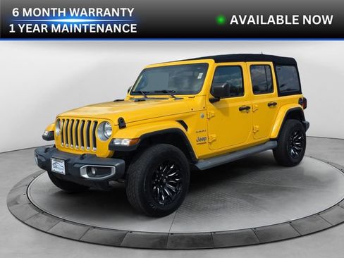 Used 2018 Jeep Wrangler Unlimited Sahara image 1