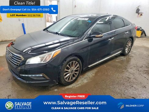 Used 2015 Hyundai Sonata Limited w/ Option Group 05 FWD image 1