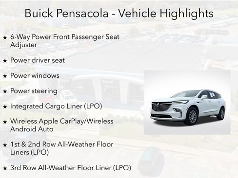 Certified 2024 Buick Enclave Essence w/ LPO, Floor Liner Package image 13