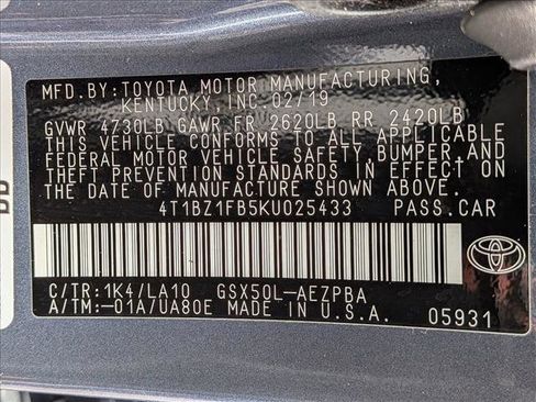 Used 2019 Toyota Avalon Limited w/ Advanced Safety Package FWD image 26
