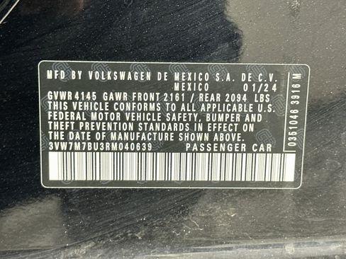 Used 2024 Volkswagen Jetta SE FWD image 12