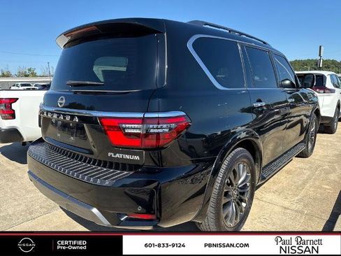 Certified 2022 Nissan Armada Platinum w/ Captain's Chairs Package image 6