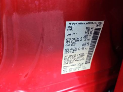 Used 2021 Nissan Titan SV w/ SV Convenience Package image 50