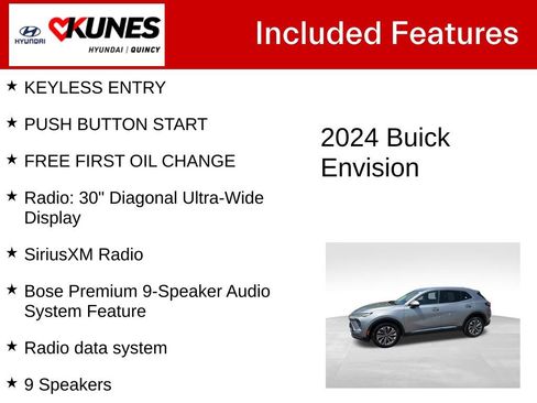 Used 2024 Buick Envision Preferred AWD/4WD image 3