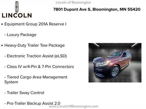 Used 2023 Lincoln Navigator L Reserve image 9