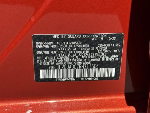Used 2024 Subaru Crosstrek 2.0i Premium AWD/4WD image 28