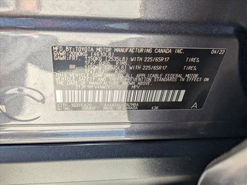 Used 2022 Toyota RAV4 XLE w/ Convenience Package AWD/4WD image 24