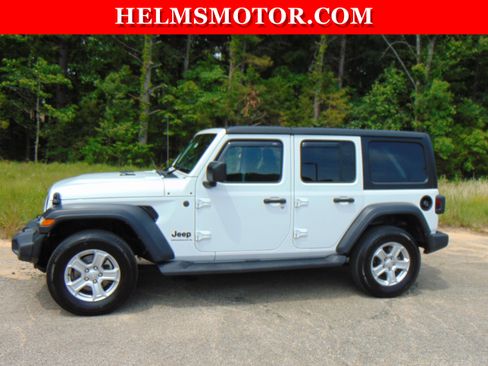 Used 2023 Jeep Wrangler Unlimited Sport w/ Cold Weather Group AWD/4WD image 2