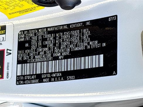 Used 2013 Toyota Venza Limited image 36