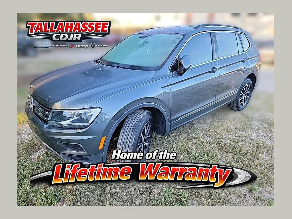 Used 2021 Volkswagen Tiguan SE FWD image 1