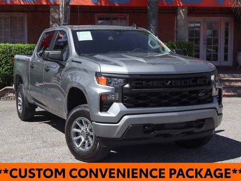 Used 2024 Chevrolet Silverado 1500 Custom w/ LPO, Dark Essentials Package AWD/4WD image 2