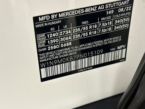 Certified 2023 Mercedes-Benz EQB 300 White image 37