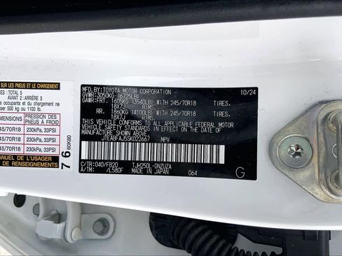 Used 2025 Toyota Land Cruiser 1958 AWD/4WD image 36
