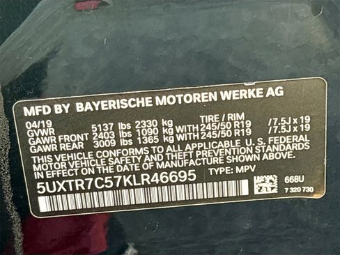 Used 2019 BMW X3 sDrive30i w/ Convenience Package image 32