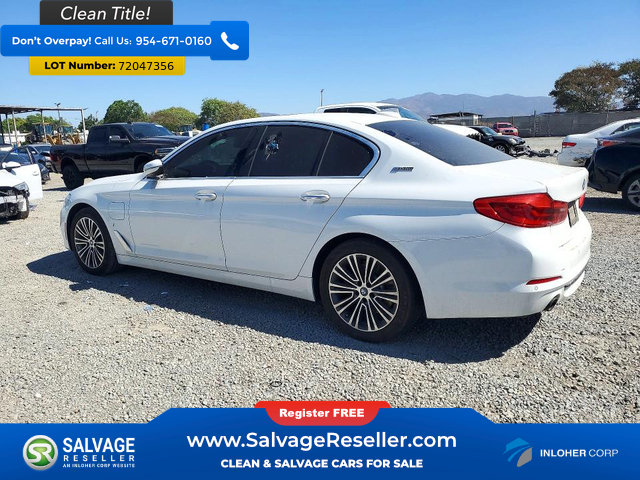 Used 2018 BMW 530e w/ Premium Package 2 RWD image 3