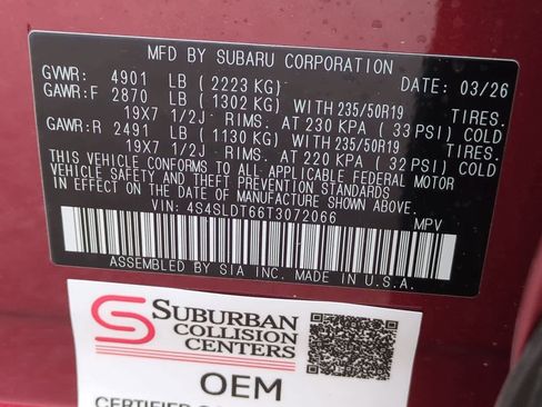 New 2026 Subaru Forester Touring image 36